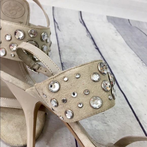 DONATING TODAY-7/10! LAST CHANCE!Crystal stud heel - Picture 8 of 8
